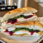 Hot Cranberry Turkey Sandwich 4 Ingredients Awesome Delicious