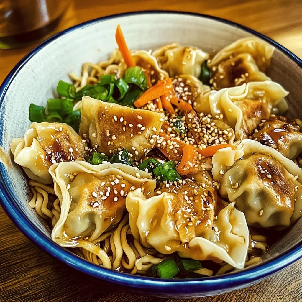 Potsticker Noodle Bowls 30 Minutes Easy Delicious