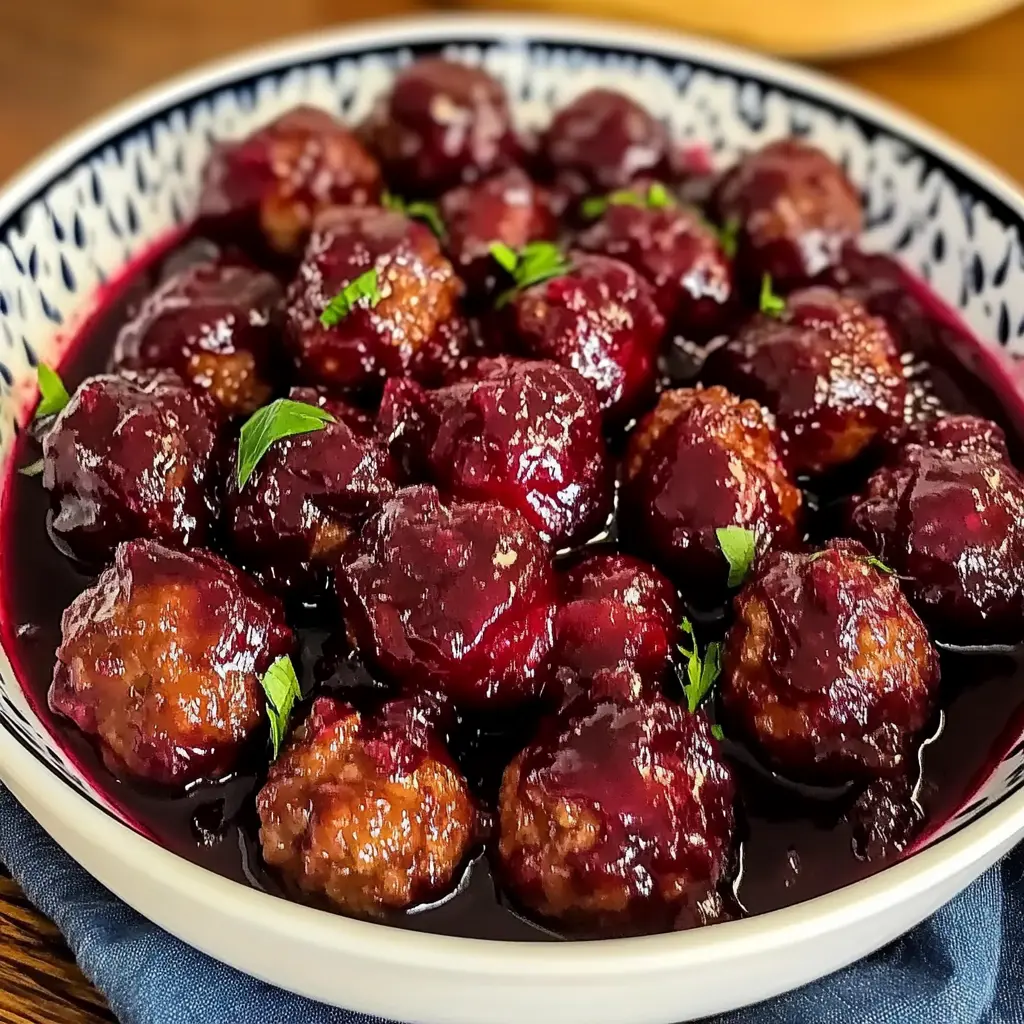 Quick Christmas Cranberry Meatballs 30 Minutes Amazing