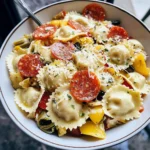 Ravioli Salad 7 Ingredients Easy Delicious