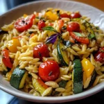 Roasted Vegetable Orzo 30 Minutes Easy Delicious