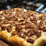 Sticky Pecan Focaccia 6 Ingredients Easy Delicious