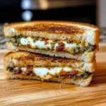 Sun-Dried Tomato Pesto Grilled Cheese 4 Ingredients Easy Delicious