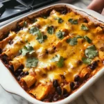 Sweet Potato and Black Bean Enchilada Casserole 4 Servings Ultimate Delicious