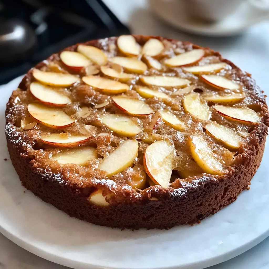 Almond Flour Apple Cake 6 Ingredients Easy Delicious