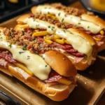 Baked Italian Sub Sandwiches 4 Servings Ultimate Delicious