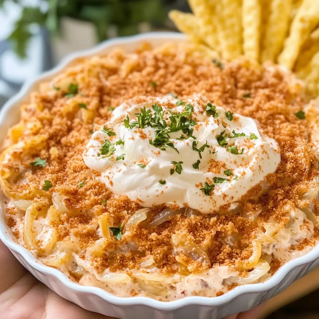 Bloomin' Onion Dip 7 Ingredients Easy Delicious