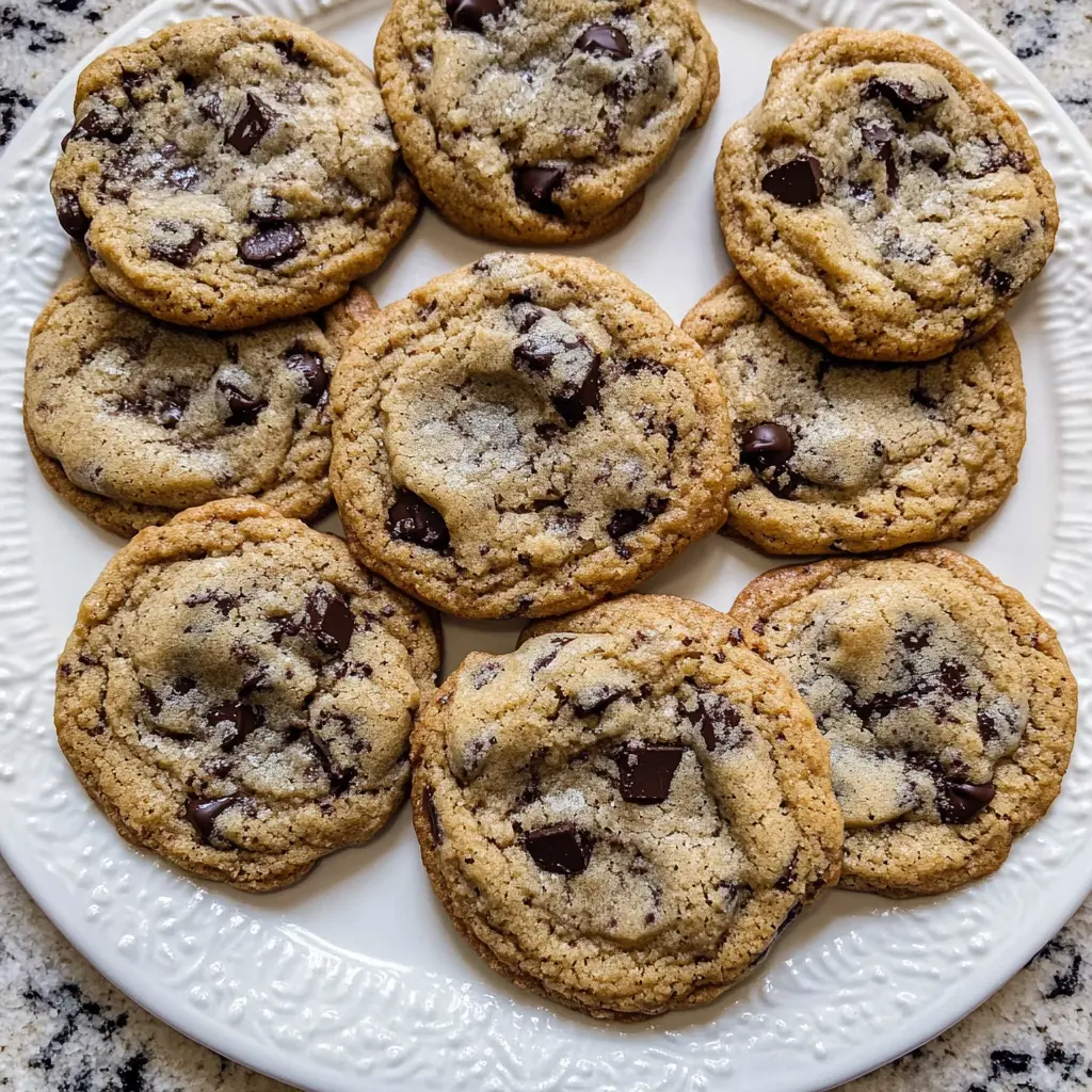 Chewy Coffee Chocolate Chip Cookies 7 Ingredients Awesome Delicious