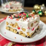 Christmas Cookie Lasagna Dessert 6 Steps Awesome Delicious