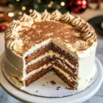 Christmas Spice Cake with Eggnog Buttercream - 9 Steps Ultimate Delicious