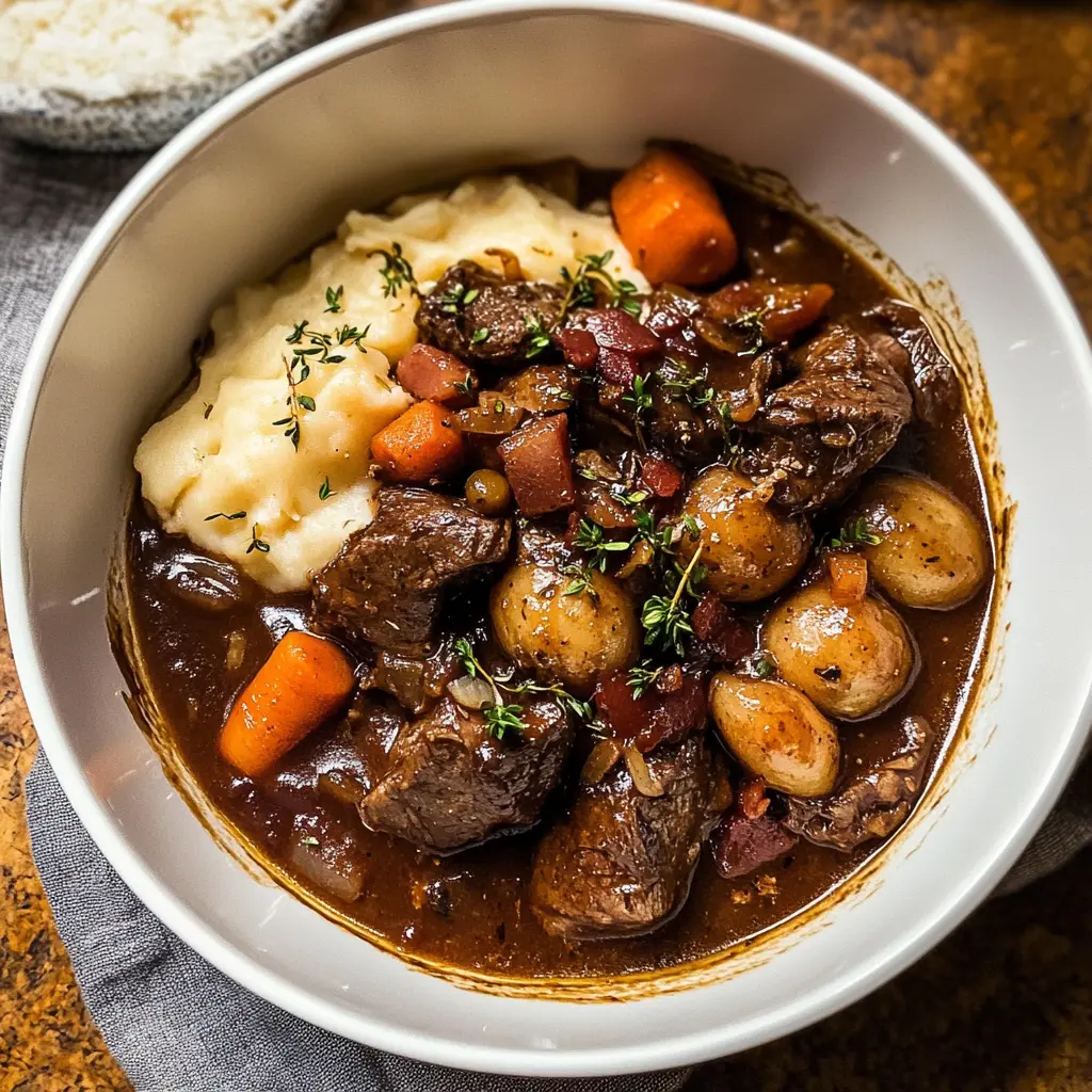 Classic Beef Bourguignon 6 Ingredients Ultimate Delicious