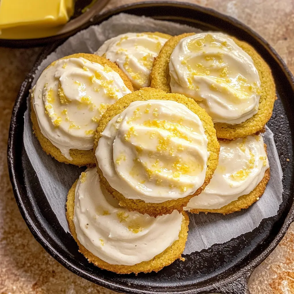 Cornbread Cookies with Honey Butter Frosting 8 Steps Ultimate Delicious