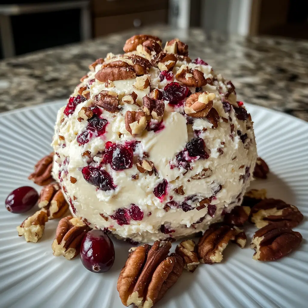 Cranberry Pecan Cheese Ball 5 Steps Ultimate Delicious