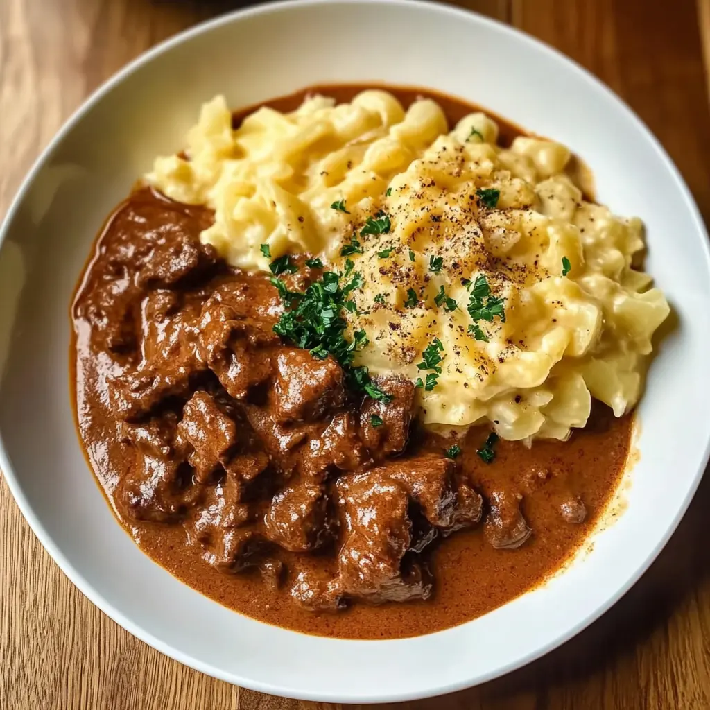 Creamy German Goulash 6 Ingredients Easy Delicious