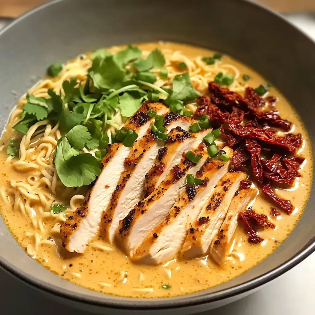 Creamy Marry Me Chicken Ramen 30 Minutes Easy Delicious