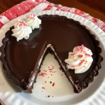 Dark Chocolate Peppermint Mousse Tart 4 Servings Easy Delicious