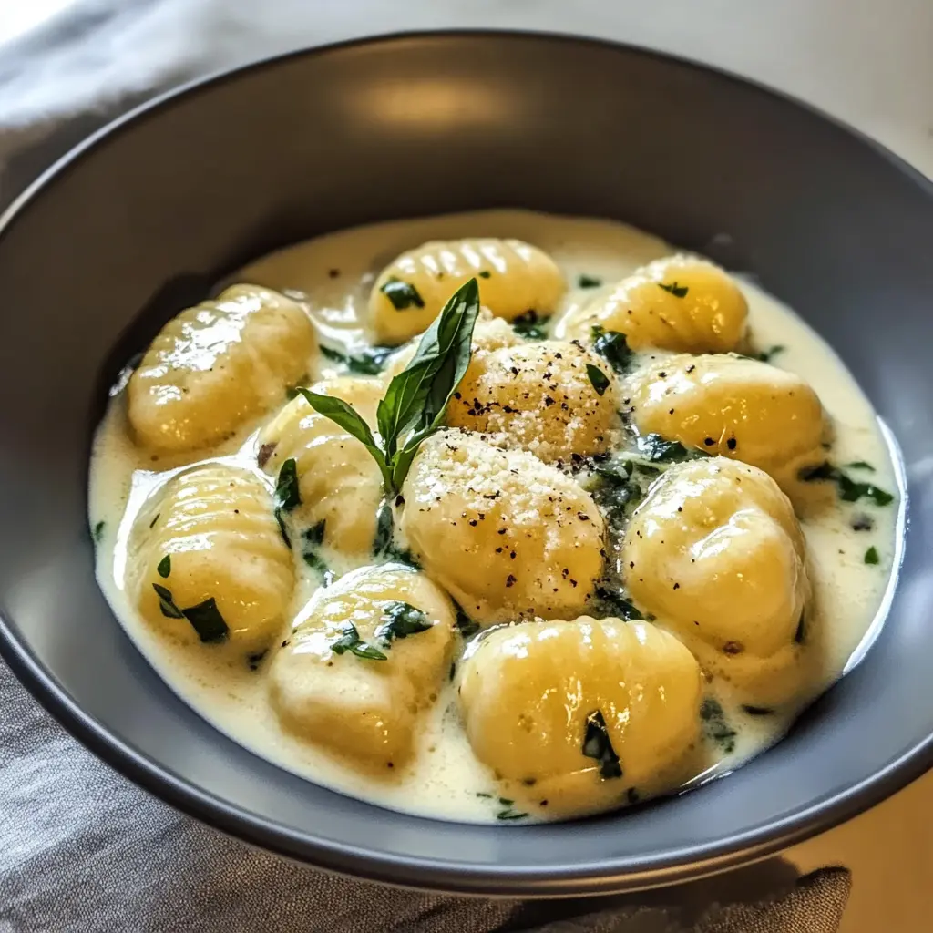 Gnocchi with Creamy Sauce: 6 Steps to a Delicious Meal