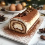 Gourmet Tiramisu Yule Log Cake 7 Ingredients Supreme Delicious