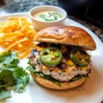 Jalapeño Cheddar Turkey Burgers 6 Ingredients Awesome Delicious
