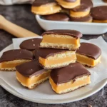 No Bake Homemade Twix 5 Steps Easy Delicious