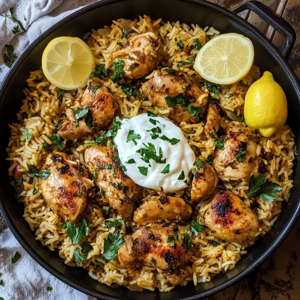 One Pot Chicken Shawarma Rice 30 Minutes Ultimate Delicious