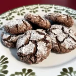 Paleo Chocolate Crinkle Cookies 7 Ingredients Easy Delicious