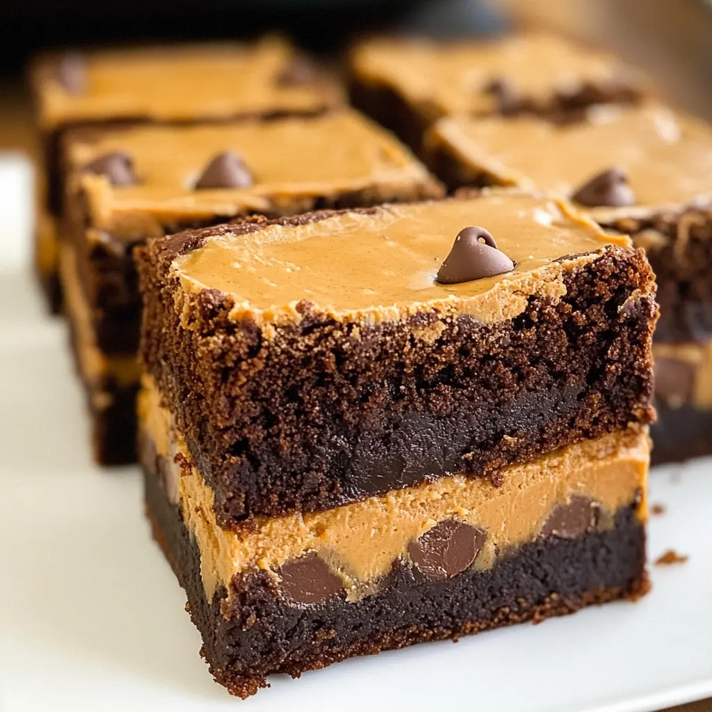 Peanut Butter Brownies 5 Steps Ultimate Delicious