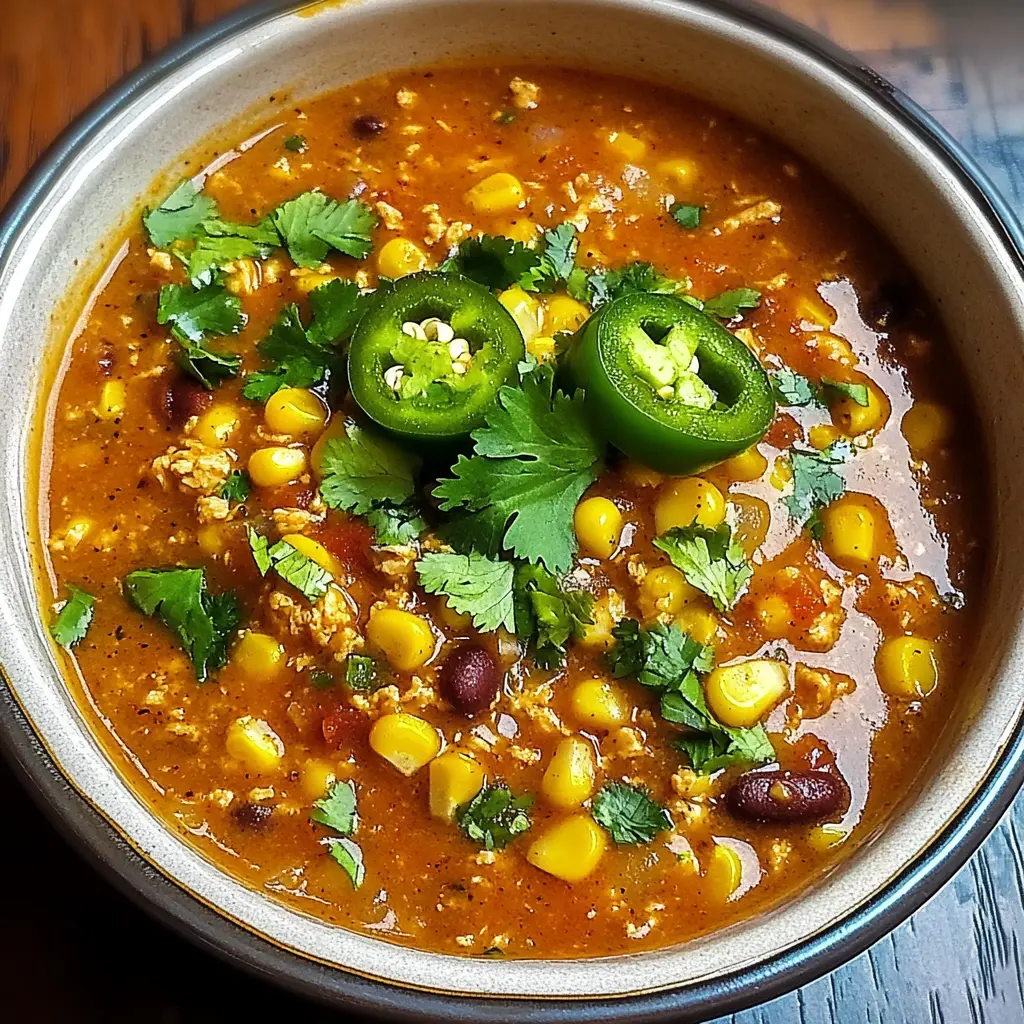 Street Corn Chicken Chili 6 Ingredients Awesome Delicious
