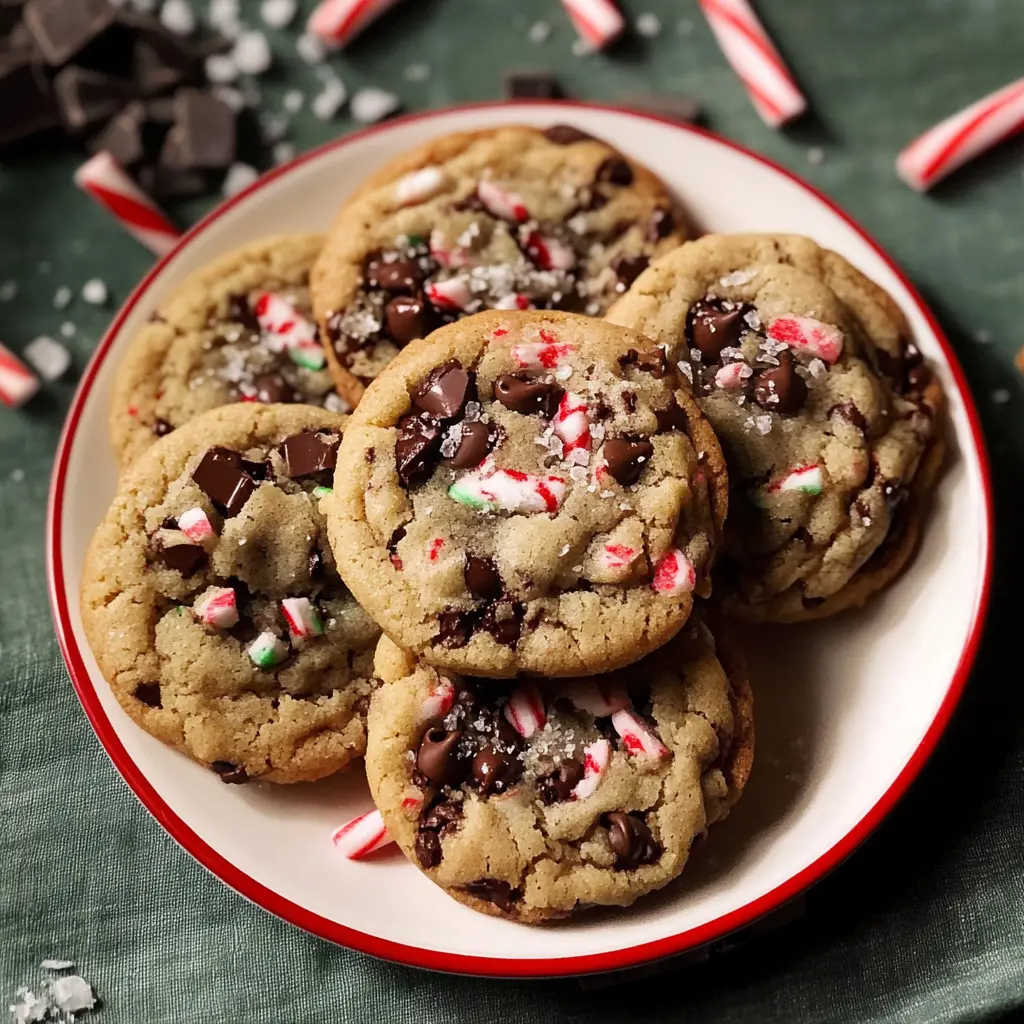 Super-Soft Peppermint Chocolate Chip Cookies 10 Minutes Amazing