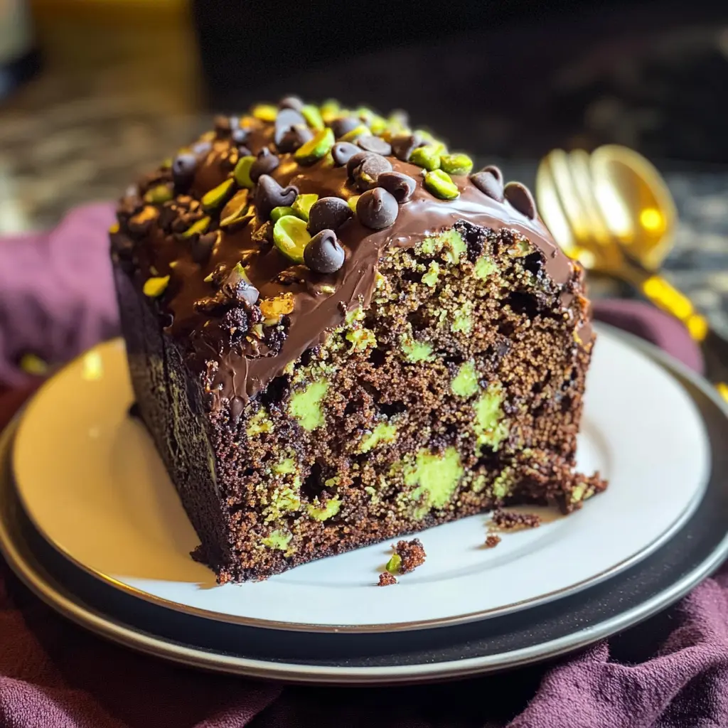 Triple Chocolate Pistachio Bread 6 Steps Ultimate Delicious