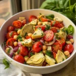Tuscan Artichoke Tomato Salad 4 Servings Easy Delicious