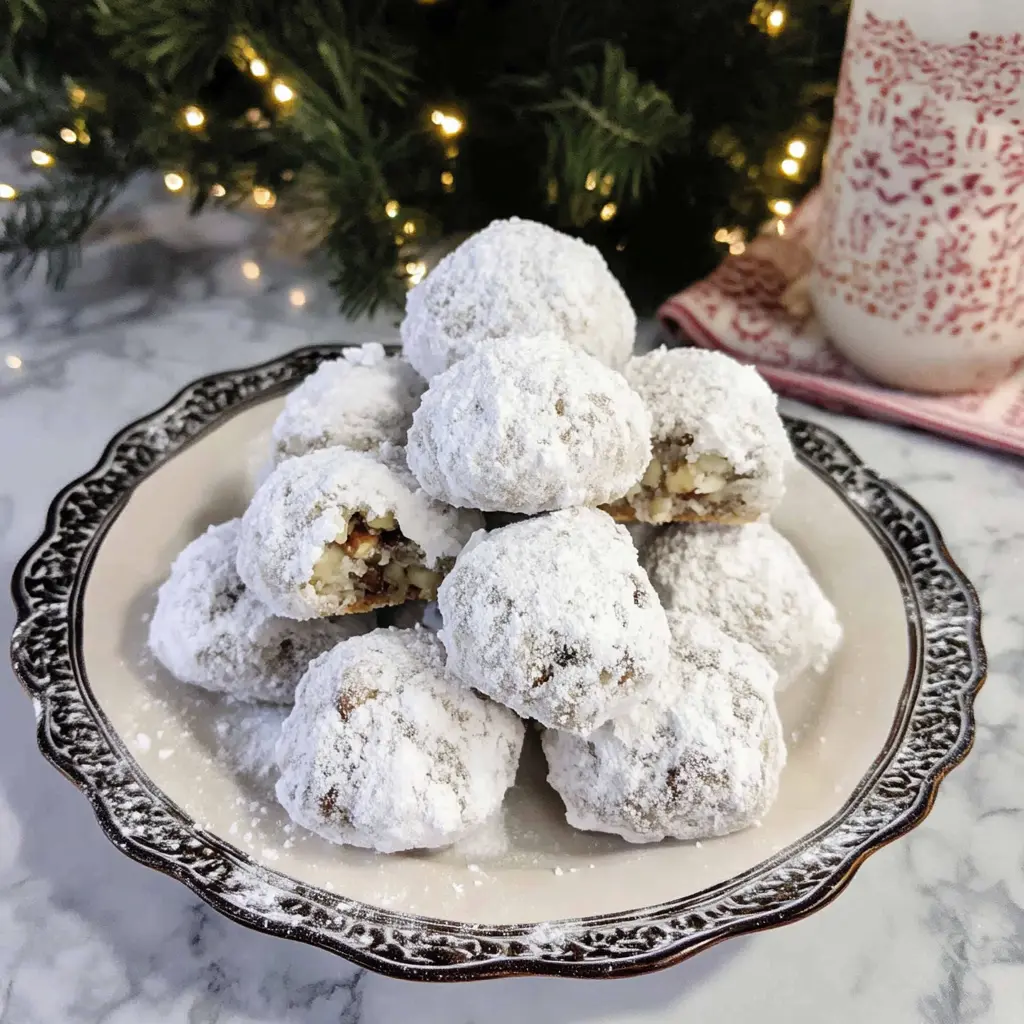 Vegan Pecan Snowball Cookies 7 Ingredients Ultimate Delicious