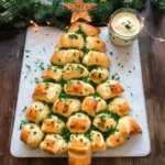 Vegan Pull-Apart Christmas Tree 30 Minutes Easy Delicious