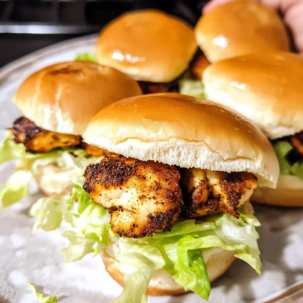 Alabama White Blackened Chicken Sliders 7 Ingredients Amazing
