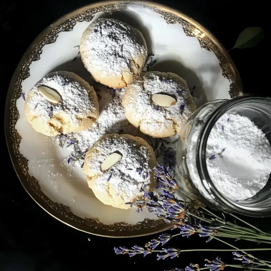 Almond Lavender Butter Cookies 12 Minutes Easy Delicious