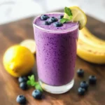 Anti-Inflammatory Lemon-Blueberry Smoothie 4 Ingredients Easy Delicious