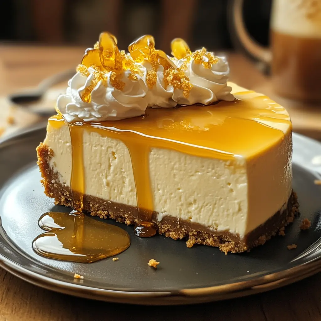 Butterbeer Cheesecake 7 Ingredients Perfectly Delicious