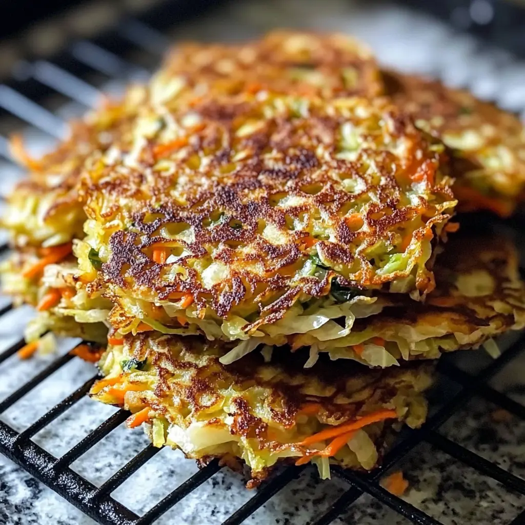 Cabbage Fritters 4 Ingredients Easy Delicious