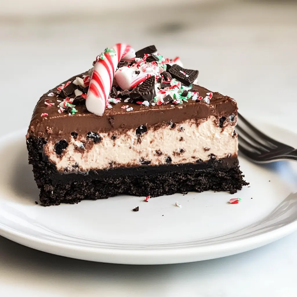 Chocolate Peppermint Cheesecake 7 Ingredients Amazing