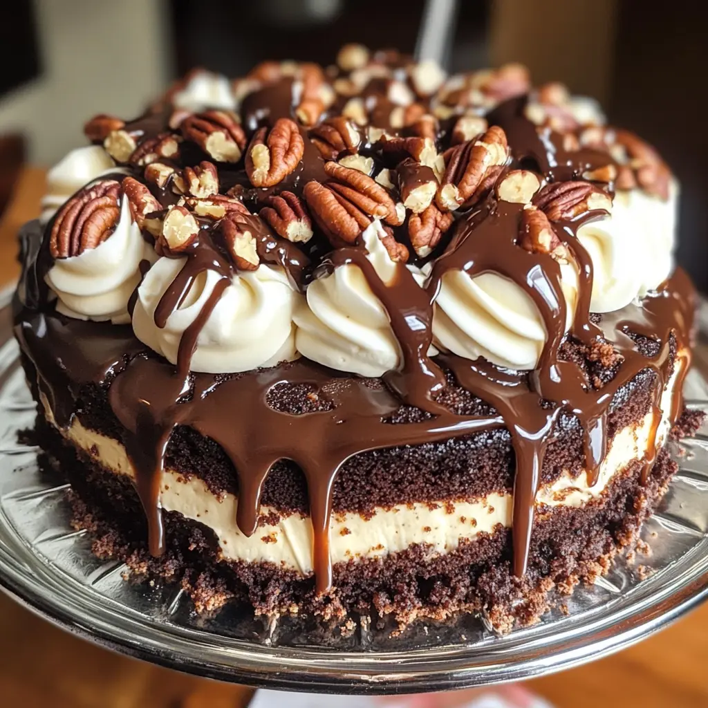 Chocolate Turtle Cake 6 Steps Ultimate Delicious