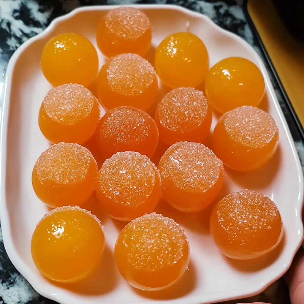 Classic Homemade Orange Candy 7 Ingredients Easy Delicious