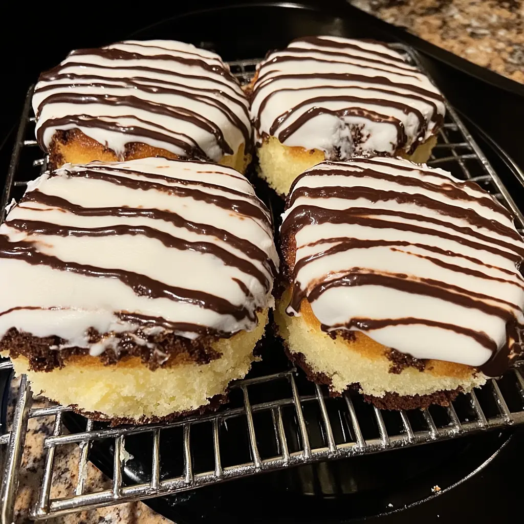 Copycat Zebra Cakes 7 Ingredients Easy Delicious