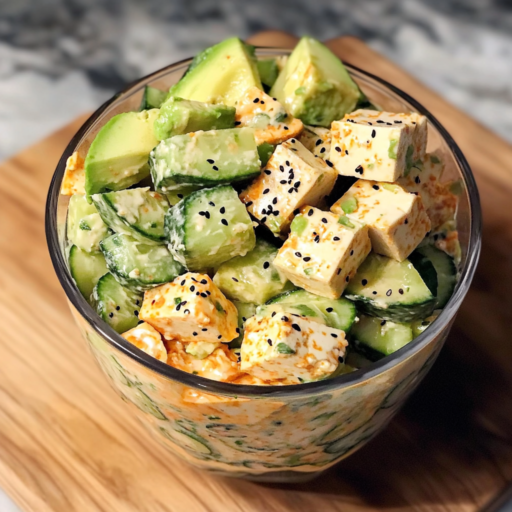 Creamy Asian Cucumber Salad Bowl 7 Ingredients Amazing