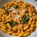 Creamy Basil & Calabrian Chili Cavatelli 5 Steps Easy Delicious