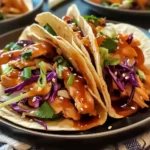 Crunchy Asian-Style Chicken Tacos 4 Servings Easy Delicious