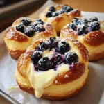 Danish Carnival Buns with Vanilla Cheesecake 5 Steps Ultimate Delicious