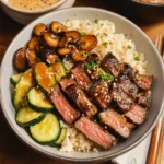 Hibachi Steak Bowls 4 Servings Easy Delicious