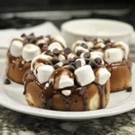 Hot Chocolate Marshmallow Cinnamon Rolls 7 Ingredients Awesome Delicious