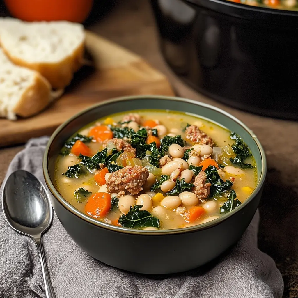Italian Sausage and White Bean Soup 30 Minutes Easy Delicious