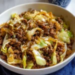 Low Carb Mongolian Ground Beef Cabbage: 7 Ingredients Easy Delicious